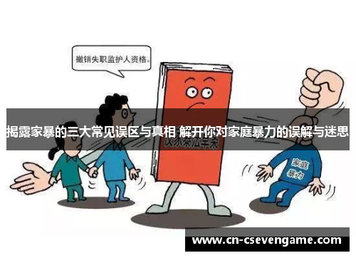 揭露家暴的三大常见误区与真相 解开你对家庭暴力的误解与迷思